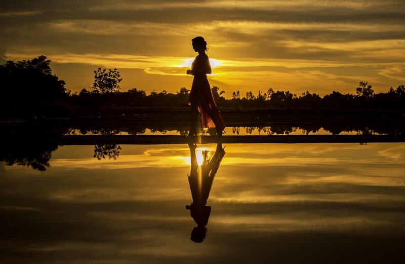 Outdoor walking reflections